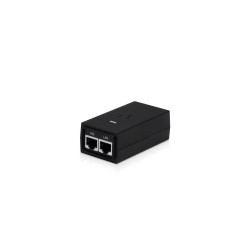 Injector PoE Ubiquiti UniFi 24W 24V 1A RJ45 Ecranat Pasiv, POE-24-24W